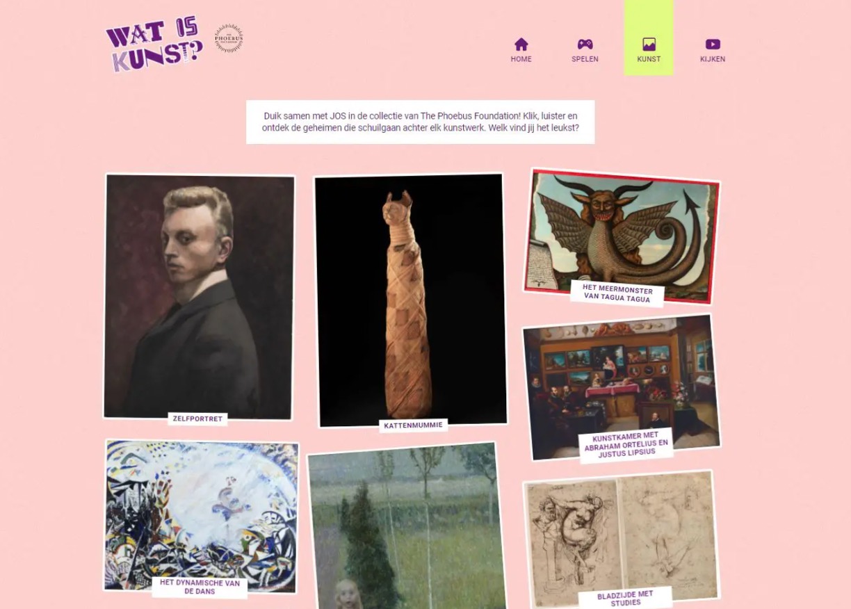 WIK, een knap interactief kunstplatform voor kinderen tussen 8 en 12 ...