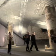 Vernissage van de 60e Biënnale van Venetië in de Arsenale