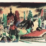 Neo Rauch grafisch werk: het evenwicht in beweging