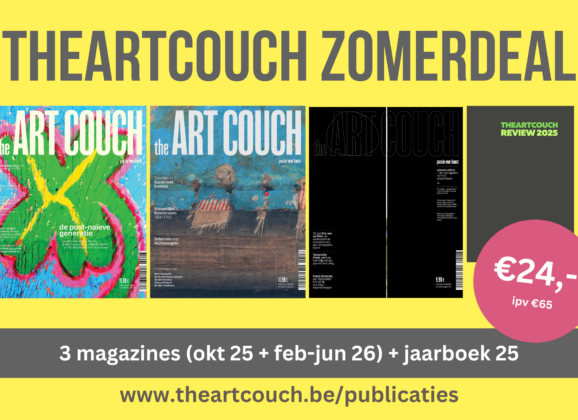 Ontdek TheArtCouch kunstmagazine met de speciale zomerdeal.